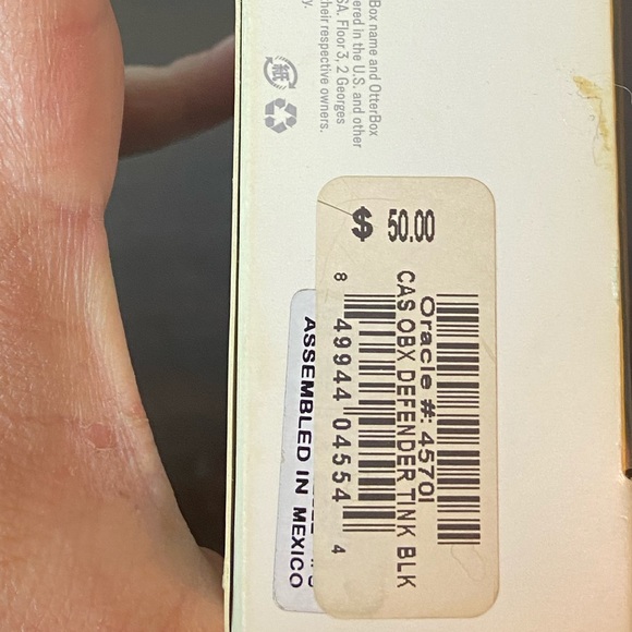 Otter box black defender series iPhone 7 oracle #45701 - Picture 3 of 6